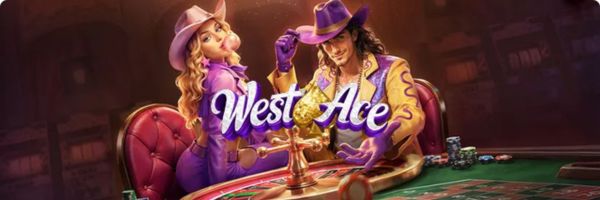 West Ace Startseite mit Spielautomaten
